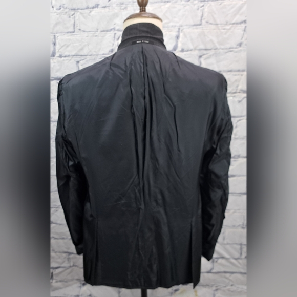 Armani Collezioni Blazer Sport Coat Gray Check Harry Rosen Italy S Drop 42R - Picture 12 of 15